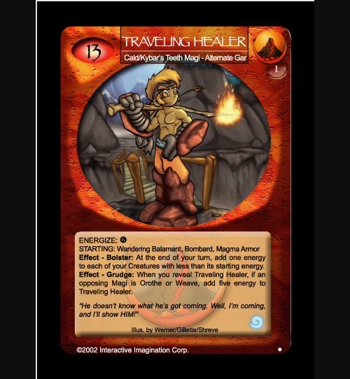 Traveling Healer - Cald